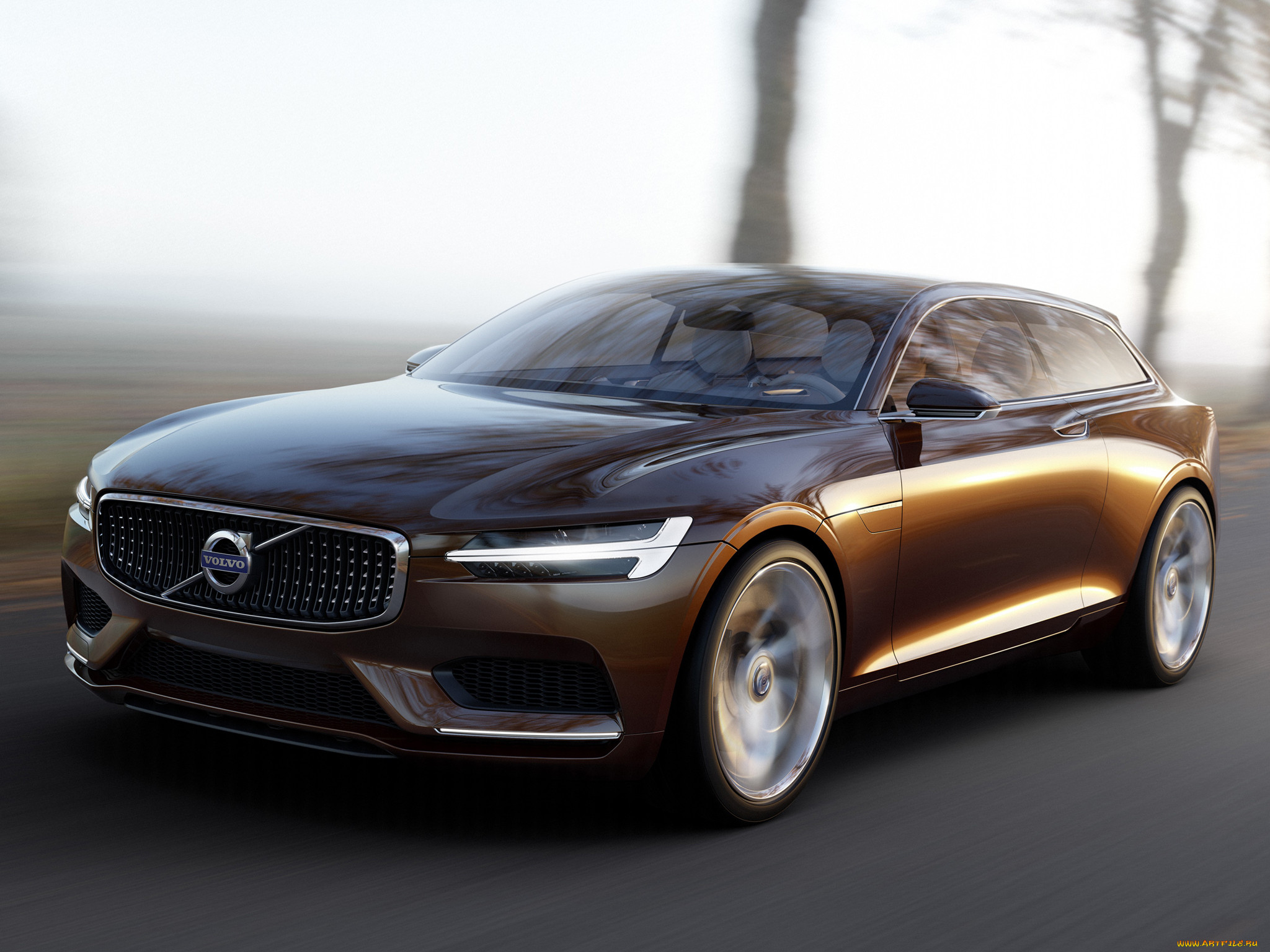 , volvo, concept, estate, 2014